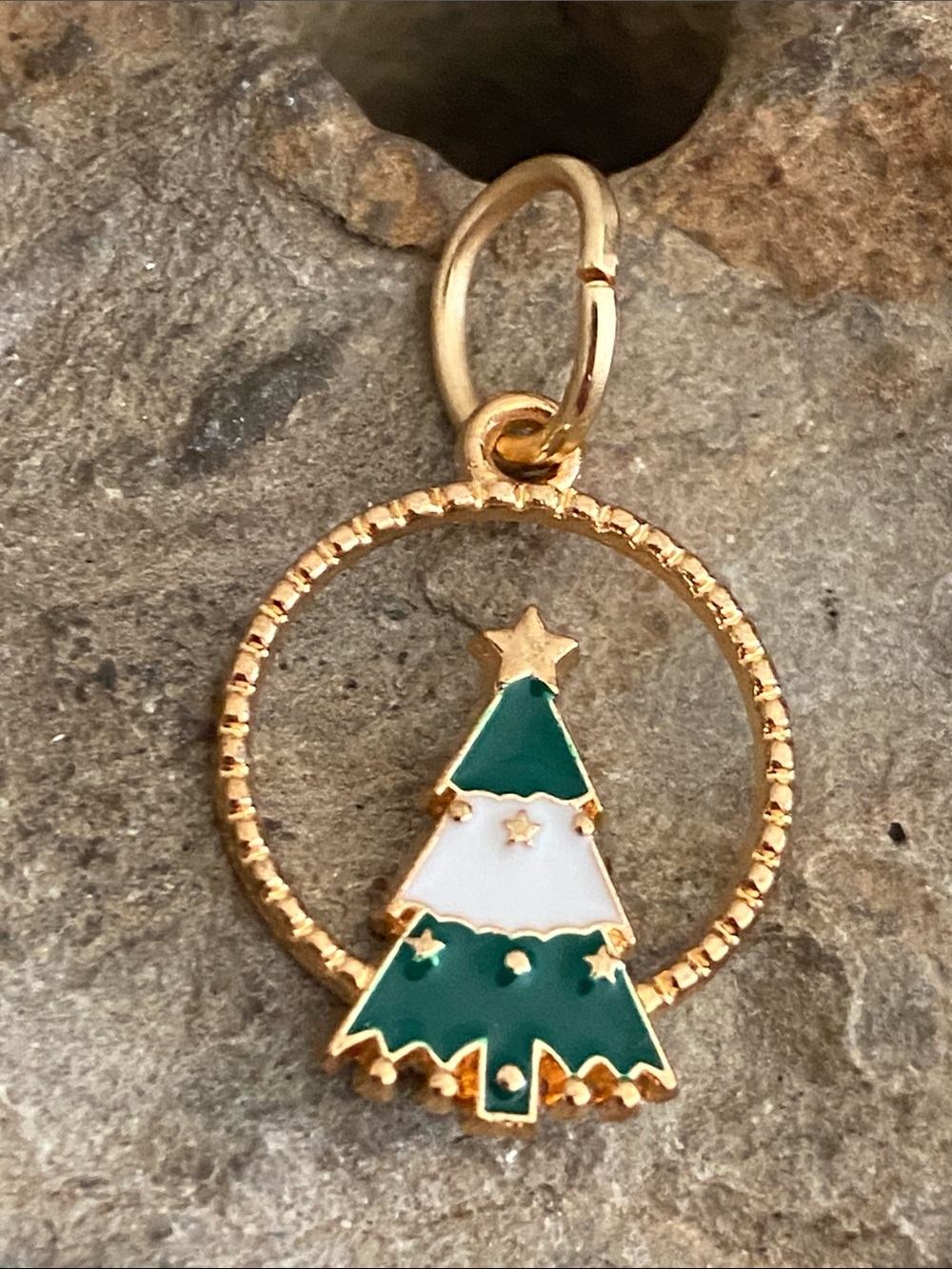 5/$10❤️❤️❤️NEW CHRISTMAS TREE CHARM PENDANT